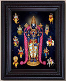 Dasavataram Painting in Authentic Wood Frame (Vertical)-3