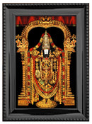 Lord Balaji in Golden Painting in Authentic Wood Frame-3