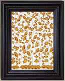 Lotus Flower Pichwai Painting White color Background in Authentic Wood Frame-3