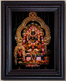 Mayapur Lord Narasimha Dev Painting in Authentic Wood Frame-3