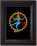 Nataraj Painting in Authentic Wood Frame-3