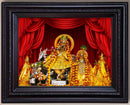 Sri Radha Govindji Picture in Authentic Wood Frame-3