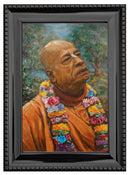 Srila Prabhupad Painting in Authentic Wood Frame-5