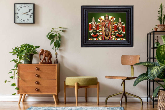 Srinivasa Utsava Vigrahallu Picture in Authentic Wood Frame