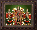 Srinivasa Utsava Vigrahallu Picture in Authentic Wood Frame-1