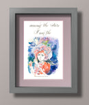 Bhagavad Gita Sloka 10.21 Verse in Calligraphy Art-2