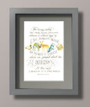 Bhagavad Gita Sloka 15.9 Verse in Calligraphy Art-1