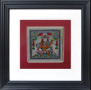 Lord Ganesha Painting Style 2 on Palm Leaf-1