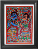 Radha Krsna Style2 Madhubani Paintings-1