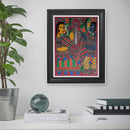 Sita Ram Garland Exchange Madhubani Paintings-2